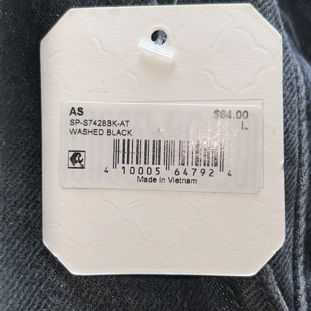 Altar'd State Black Denim Overlay Skort NWT - Picture 11 of 11